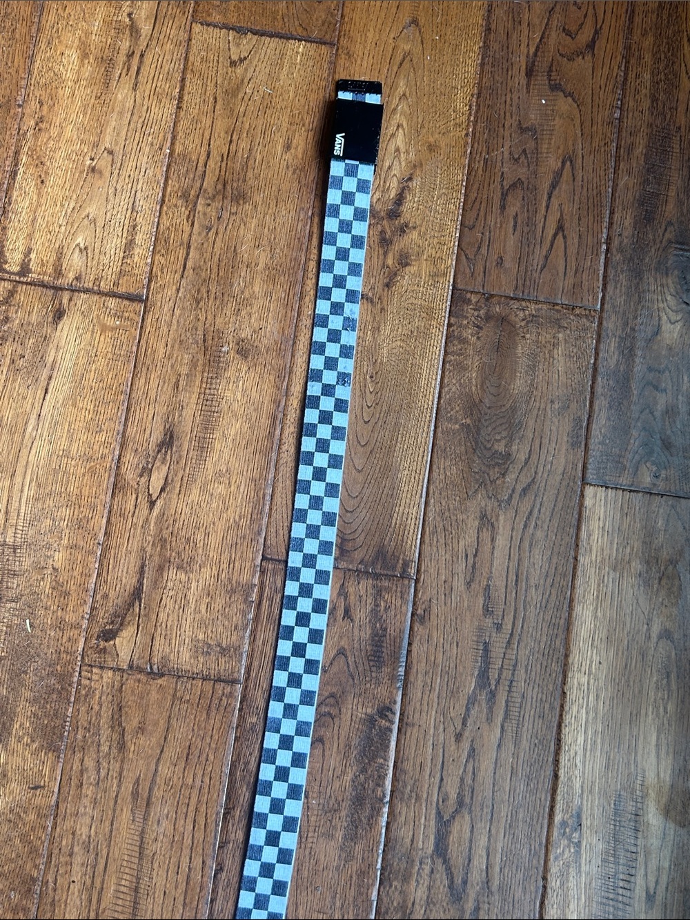 Vans Black and white Checkerboard Web Belt